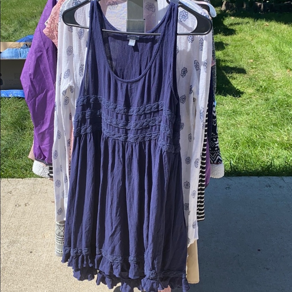 Aerie navy dress